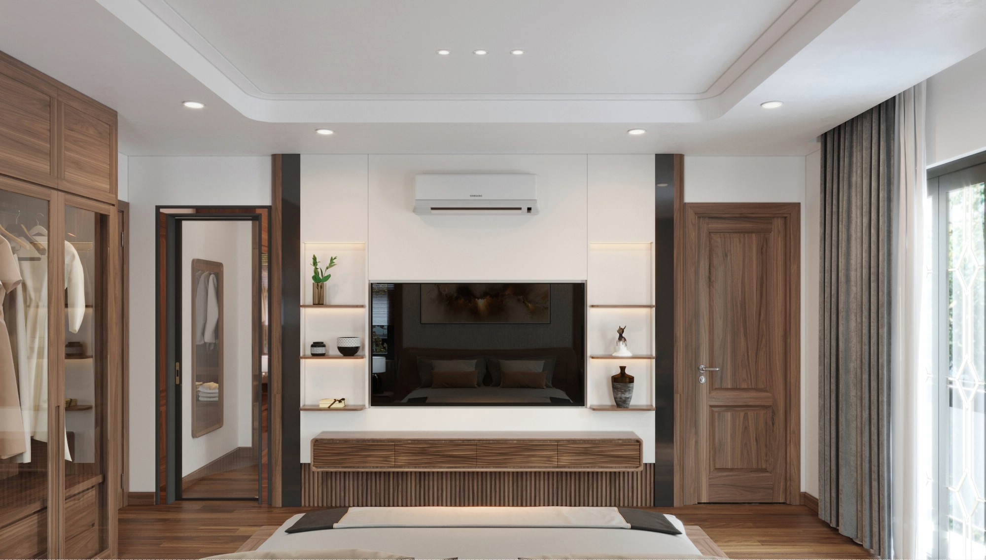 Kệ treo tivi