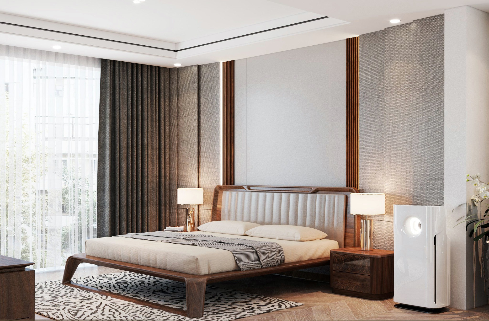 Mẫu giường ngủ hiện đại