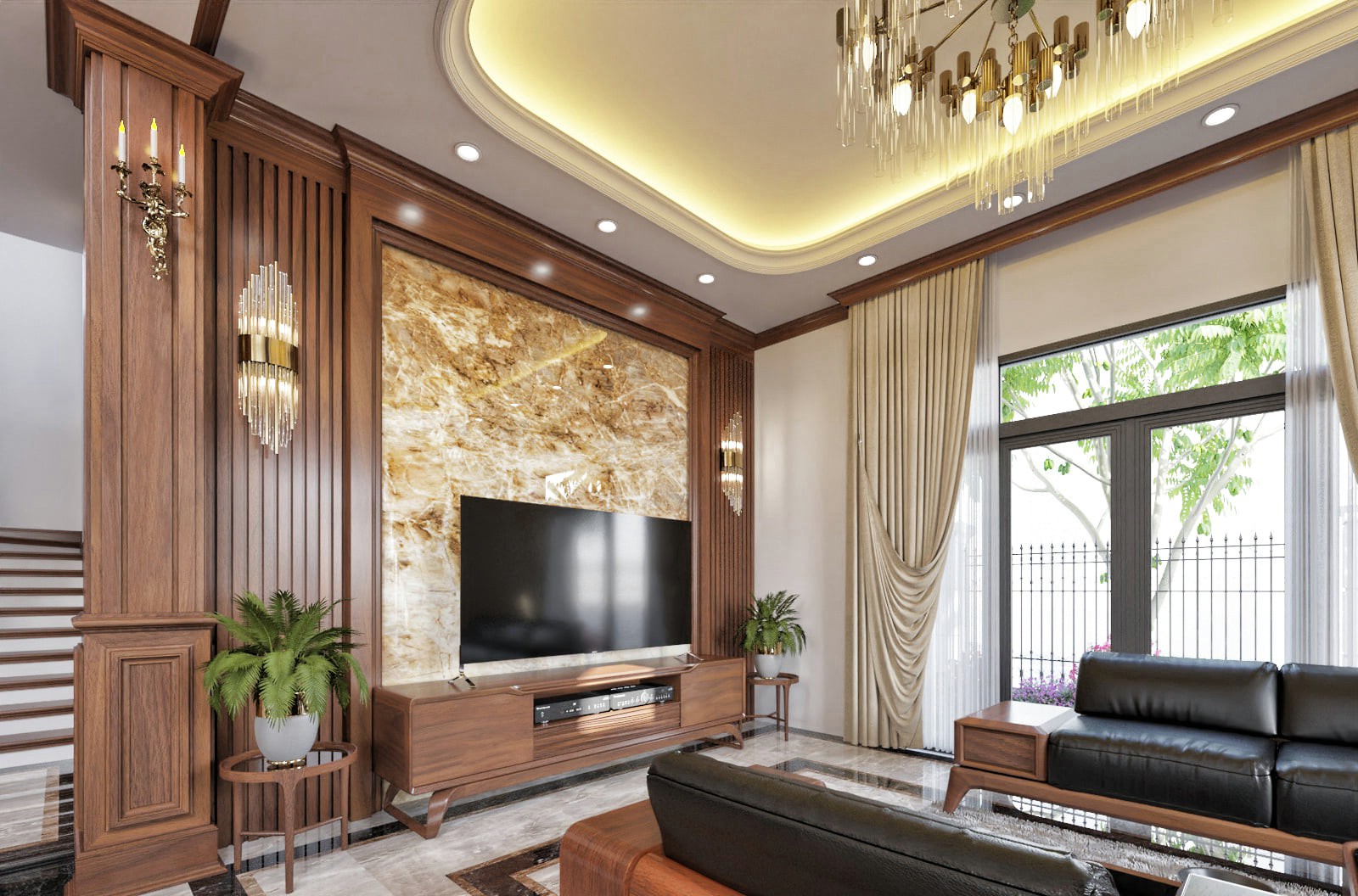 Mẫu kệ tivi
