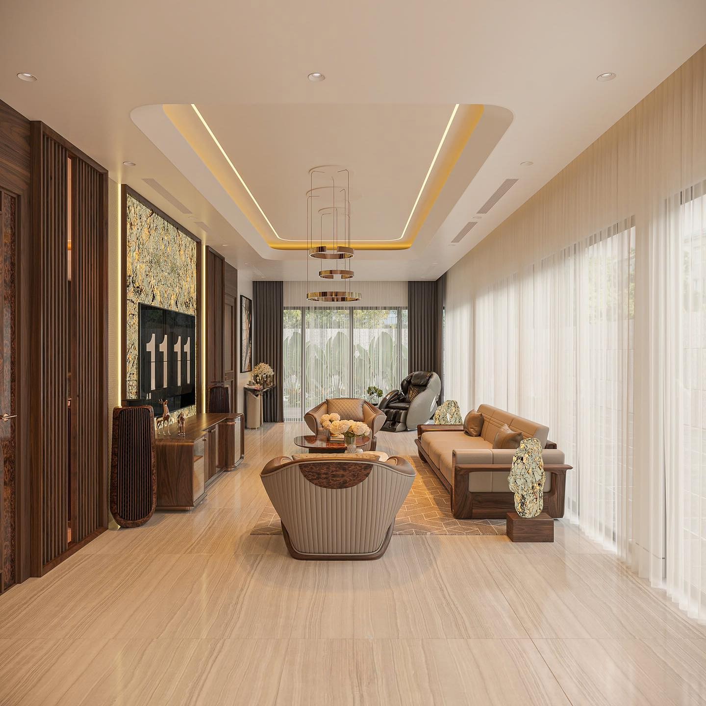 Phòng khách đẹp đơn giản